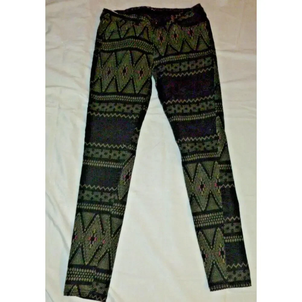 Vintage Levi's S40197 Legging Jeans‎ Pants Patterned sz 30